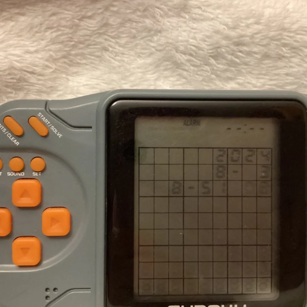 SUDOKU Handheld Electronic Video Game 🎮